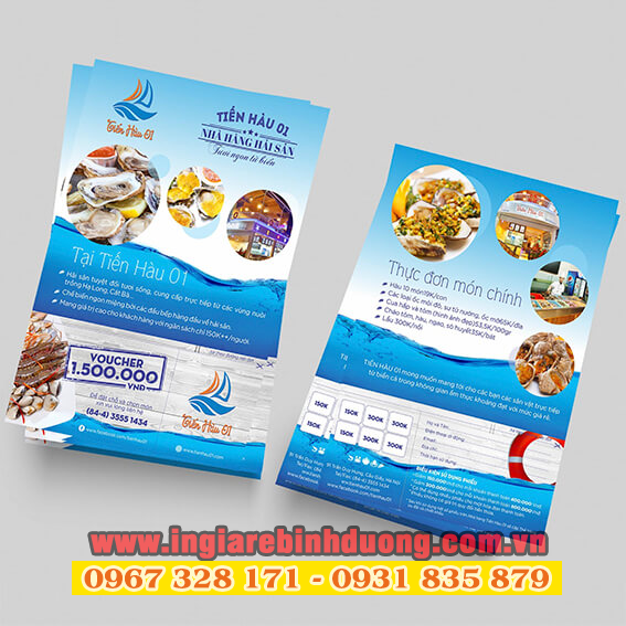 Chuyên in tờ rơi chuyên nghiệp giá tốt tại Bình Dương